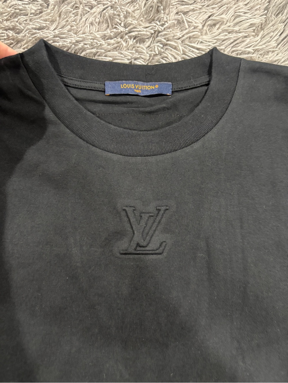Louis Vuitton Embossed Logo Tee